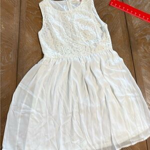 Grayson Threads White Dress juniors size Large off white dress large L